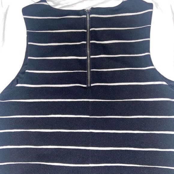 Banana Republic Sleeveless Striped Black and White Top - Picture 7 of 9